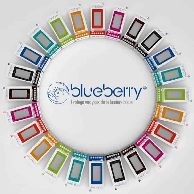 Blueberry leesbril met blauw licht filter L