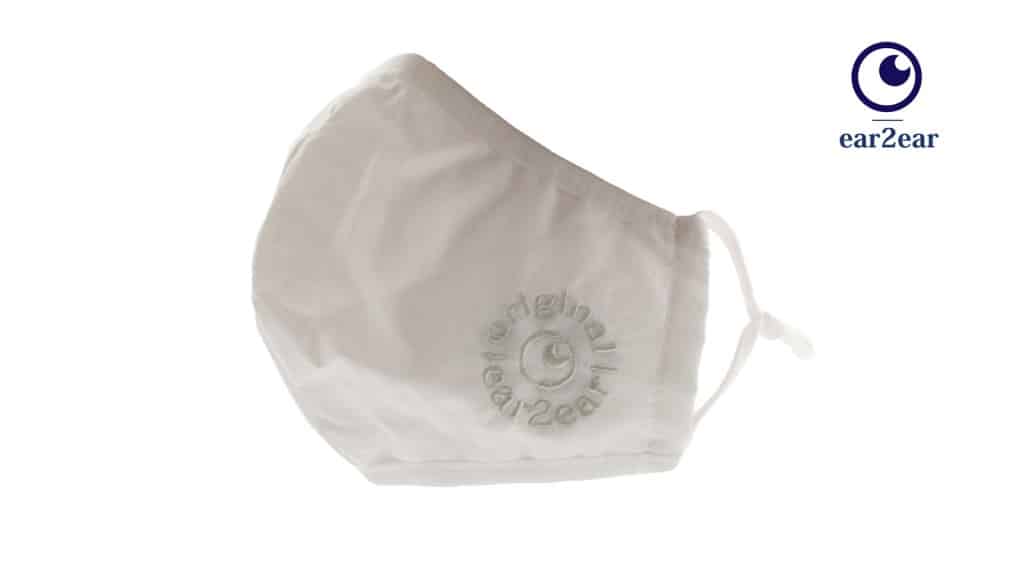 E2E MouthMask Pearl White