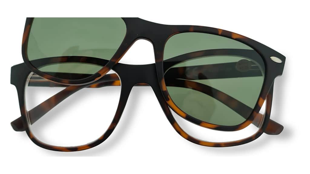 Icon Eyewear leesbril ClipOn 310 met zonnelens