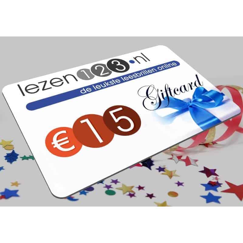 Giftcard 15 euro