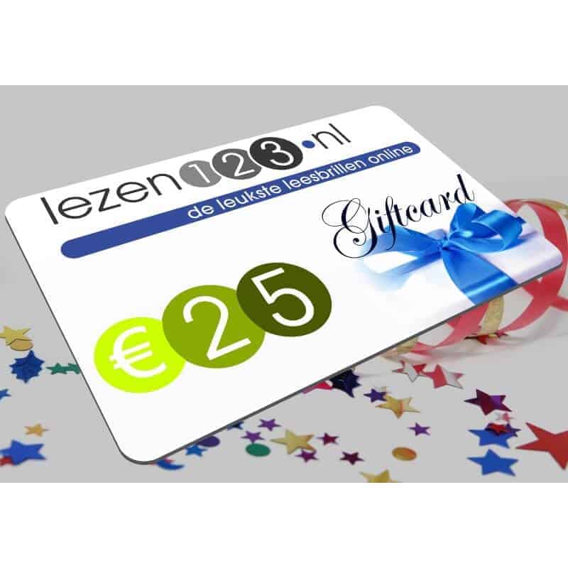 Giftcard 25 euro