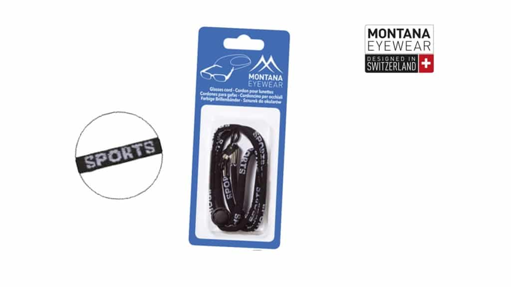 Brillenkoord BC1 zwart