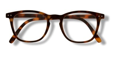 Jibz YCD215 leesbril met havana-kleurig wayfarer montuur