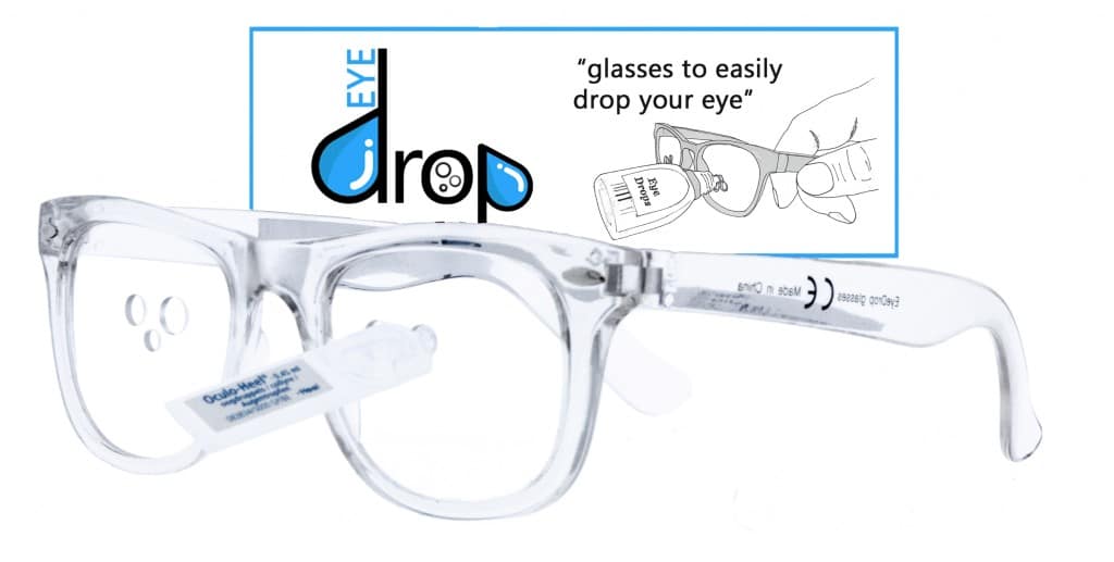 Eyedrop bril