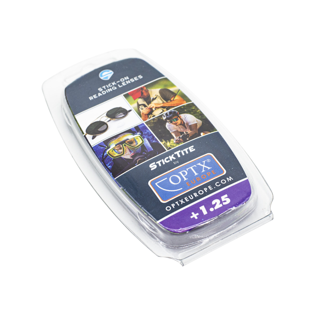 StickTite herplakbare bifocale lenzen + montage set
