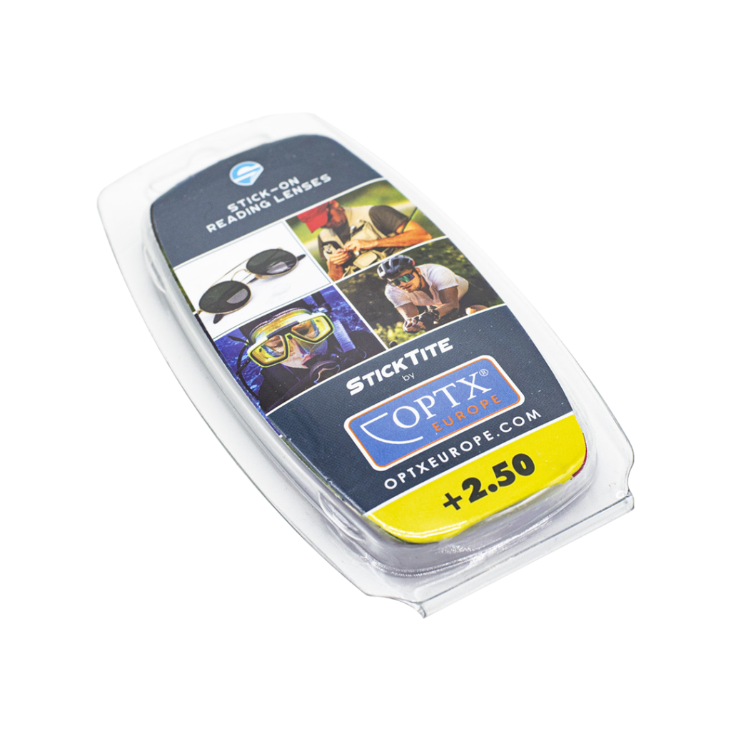 StickTite herplakbare bifocale lenzen + montage set