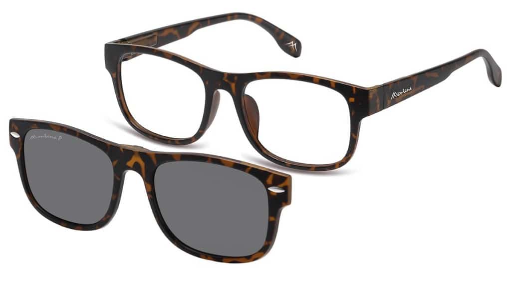 Montana Eyewear leesbril MRC1 + Clip-on zonnebril