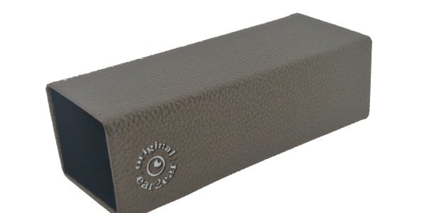 Ear2Ear opvouwbare brillenkoker Soft Titanium POS113_image_1